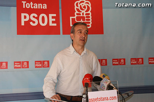 Los socialistas dicen estar expectantes tras el anuncio de Andreo de comparecer transcurrida media legislatura, Foto 1