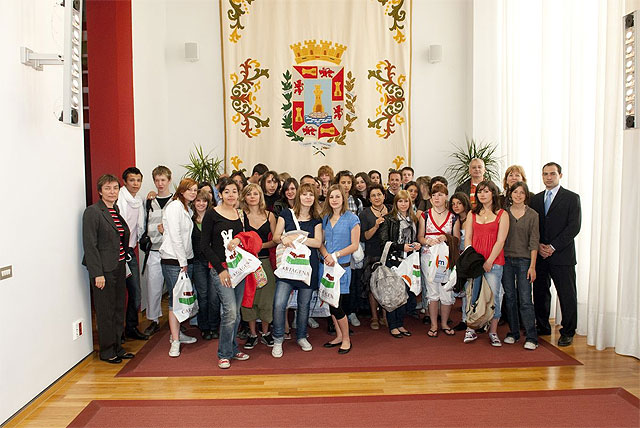 Estudiantes franceses visitan Cartagena con el Programa Comenius - 1, Foto 1