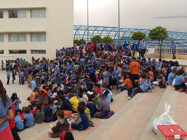 Un total de 33 niños y niñas de Totana, con edades comprendidas entre los 7 y 13 años, han participado en el Encuentro Regional de Scouts, Foto 2