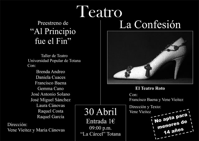 Noche de teatro en el Centro Sociocultural “La Cárcel”, Foto 1