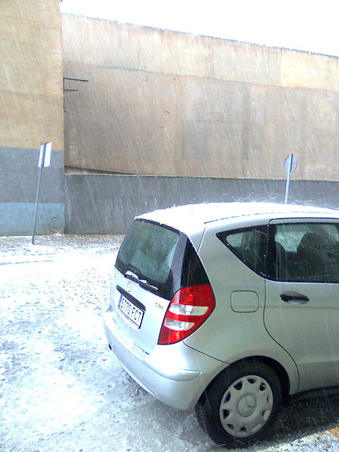 Fuertes lluvias y granizo en el municipio de Abarán - 1, Foto 1