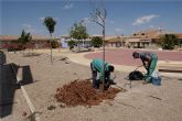 La Vaguada, La Loma y El Algar mejoran sus jardines