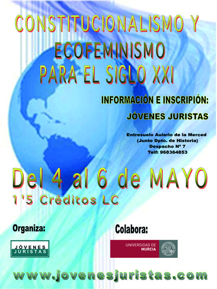 La Asociacion Jóvenes Juristas Región de Murcia celebra unas jornadas sobre “constitucionalismo y ecofeminismo en el siglo XXI” - 2, Foto 2