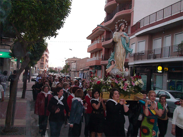 Sangonera la Verde celebra una gran fiesta para coronar a la Purísima Concepción - 1, Foto 1