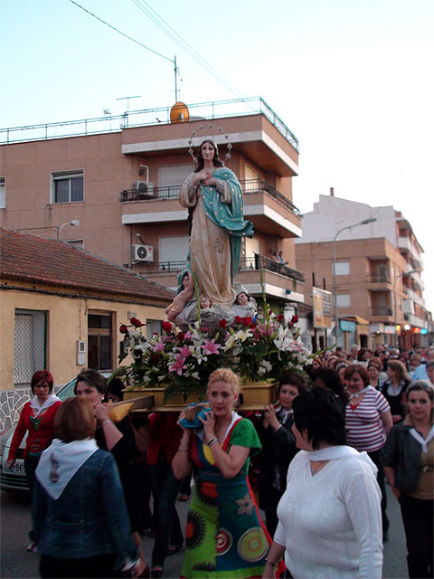 Sangonera la Verde celebra una gran fiesta para coronar a la Purísima Concepción - 3, Foto 3