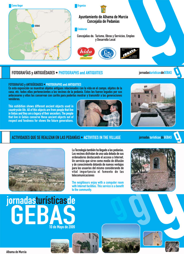 La Pedanía de Gebas acoge las Jornadas Turísticas el próximo día 10 de mayo - 3, Foto 3