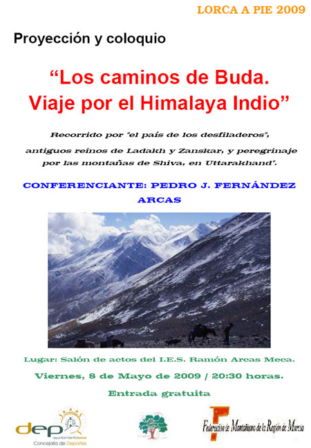 La proyección y coloquio “Los caminos del Buda. Viaje por el Himalaya Indio”, se realizará el viernes en el Ramón Arcas - 2, Foto 2