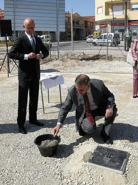 González Tovar y Domingo Coronado ponen la primera piedra de la prolongación de la Avenida Juan Carlos I - 1, Foto 1