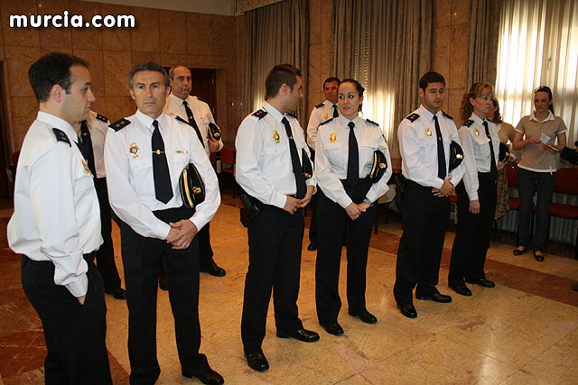 Presentados 9 inspectores del Cuerpo Nacional de Polica destinados a Murcia - 2