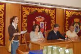 El alcalde de Alguazas recibe a los integrantes europeos del programa Comenius