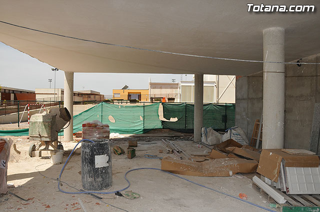 Autoridades municipales visitan el estado de las obras del nuevo aulario del Colegio Pblico “Guadalentn” de El Paretn - 18