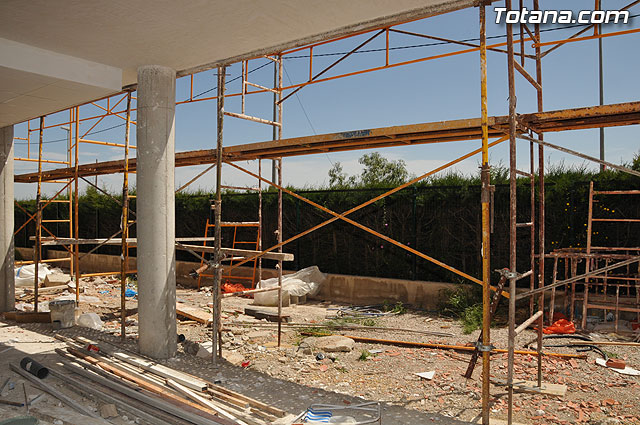 Autoridades municipales visitan el estado de las obras del nuevo aulario del Colegio Pblico “Guadalentn” de El Paretn - 19