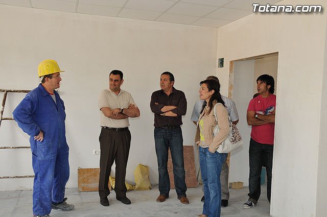Autoridades municipales visitan el estado de las obras del nuevo aulario del Colegio Pblico “Guadalentn” de El Paretn - 23