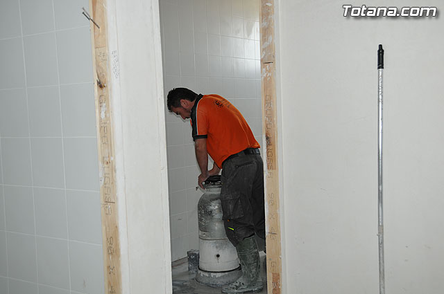 Autoridades municipales visitan el estado de las obras del nuevo aulario del Colegio Pblico “Guadalentn” de El Paretn - 24