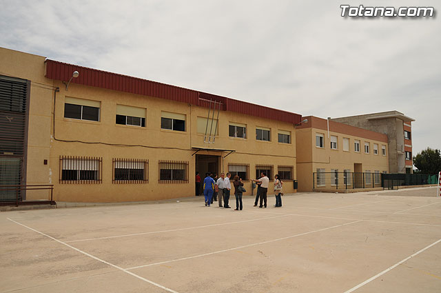Autoridades municipales visitan el estado de las obras del nuevo aulario del Colegio Pblico “Guadalentn” de El Paretn - 37