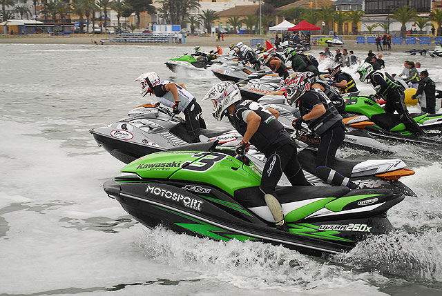 Comienza el Campeonato de Europa de motos de agua en Lo Pagán - 1, Foto 1