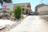 La calle Milagros de Lorqu comienza con sus obras de reforma de renovacin integral