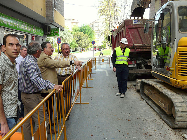 El Alcalde de Molina de Segura visita varias obras del Fondo de Inversión Local para el Empleo y del Plan de Pedanías y Barrios Periféricos - 1, Foto 1