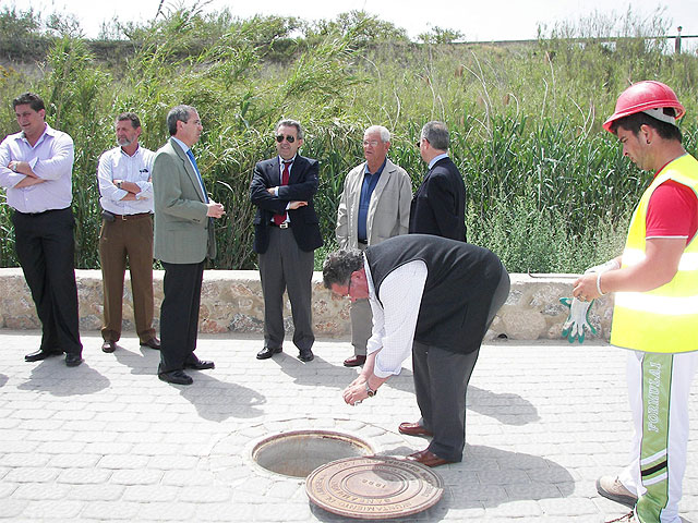 El Alcalde y el consejero Cerdá visitan las obras del colector suroeste y la tubería general de Antonete Gálvez - 1, Foto 1
