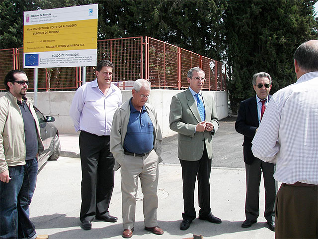 El Alcalde y el consejero Cerdá visitan las obras del colector suroeste y la tubería general de Antonete Gálvez - 2, Foto 2