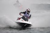Francky Zapata confirmó su superioridad en el campeonato europeo de motos de agua