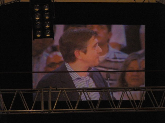 El PSOE da el pistoletazo de salida a las elecciones europeas del 7 de junio en la emblematica plaza de Vistalegre (Madrid) - 3