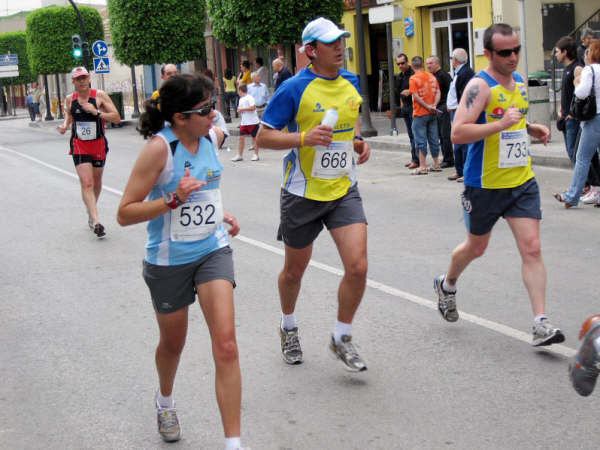Dos nuevos podios para los atletas del Club Atletismo Totana  en la media maratn de Alcantarilla - 9