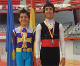 El cartagenero Santiago Rodrguez, subcampen de España de Gimnasia Rtmica