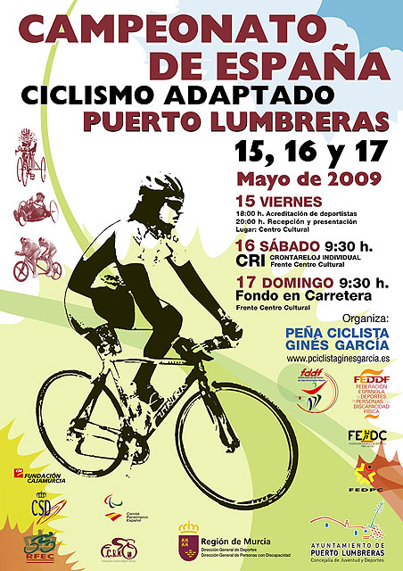 Puerto Lumbreras acoge este fin de semana el Campeonato de España de Ciclismo Adaptado - 2, Foto 2