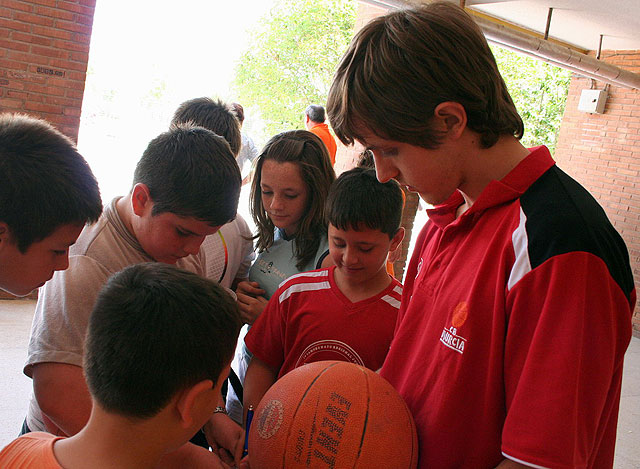José Antonio Marco, del CB Murcia, causa furor en Lorquí - 1, Foto 1