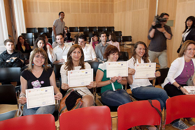 Los 22 becarios Leonardo Da Vinci ya tienen sus diplomas - 2, Foto 2
