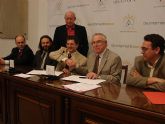 Francisco Jódar y José Cobacho firman un convenio para que Lorca acoja una sede permanente de Extensión Universitaria de la Universidad de Murcia