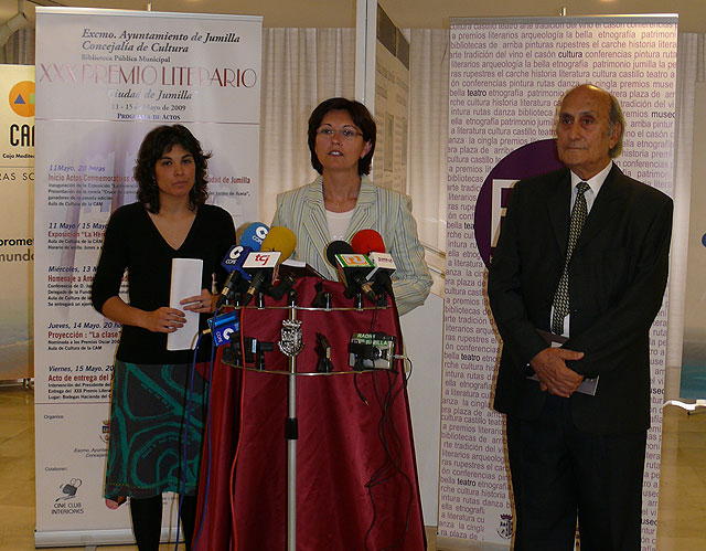 Continúan los actos con motivo del premio literario Ciudad de Jumilla que se entrega el próximo viernes - 1, Foto 1
