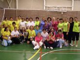 Gran nivel de juego en el Torneo de Voleibol de los XVI Encuentros Deportivos de Mujeres de Lorca