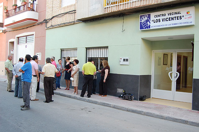 Inaugurado el centro vecinal del barrio de Los Vicentes de Las Torres de Cotillas - 1, Foto 1