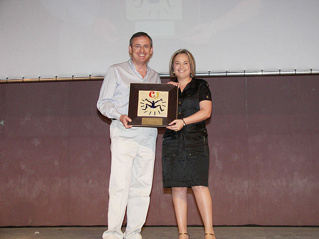 Verónica López, homenajeada en la clausura de la IX Semana de la Juventud de Archena - 1, Foto 1