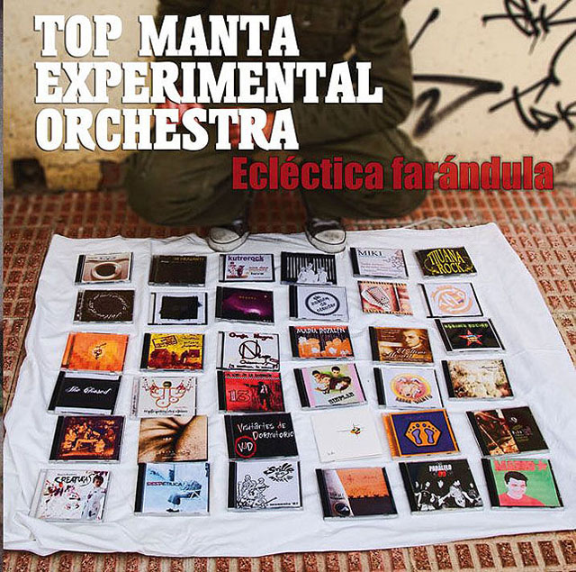 El grupo molinense TOP MANTA EXPERIMENTAL ORCHESTRA, ganador del Certamen Mola Joven de Música 2008 de Molina de Segura, presenta su disco Ecléctica farándula - 2, Foto 2