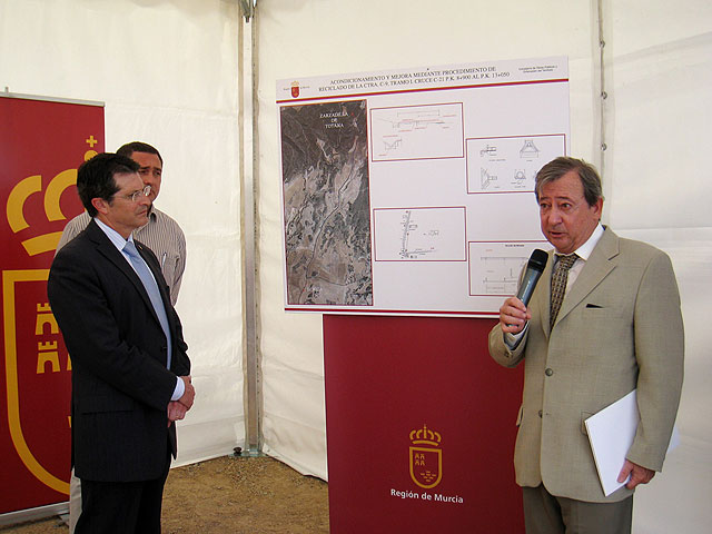 Comienzan las obras de la carretera que va de Lorca a Zarzadilla de Totana - 1, Foto 1