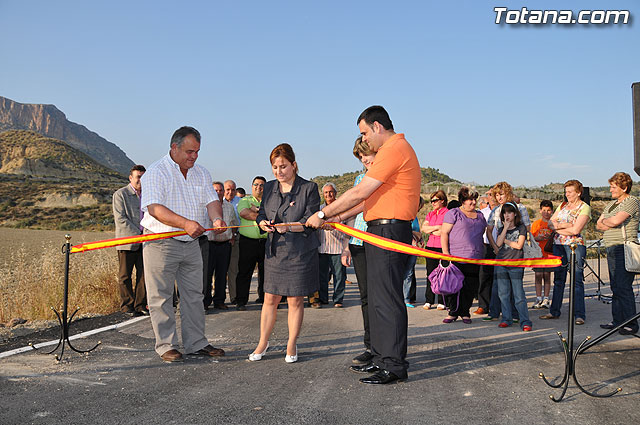Inauguration of the road works in the council of Las Vias Carivete, Foto 1