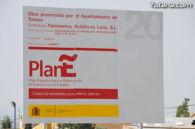 Las obras de instalacin de la red de saneamiento de Lbor optimizarn la evacuacin de las aguas residuales de la pedana - 3