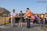 Inauguran las obras de un camino en la diputacin de Las Viñas-Carivete