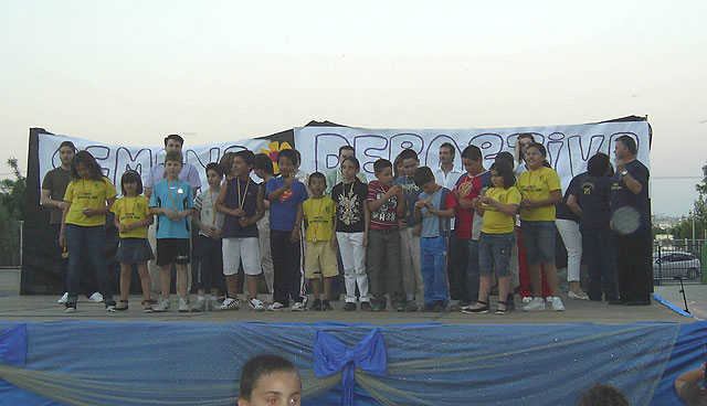 Pequeños deportistas en el “Dolores Escámez” de Lorquí - 1, Foto 1