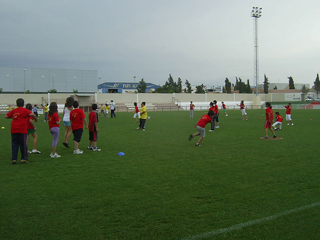 Pequeños deportistas en el “Dolores Escámez” de Lorquí - 2, Foto 2