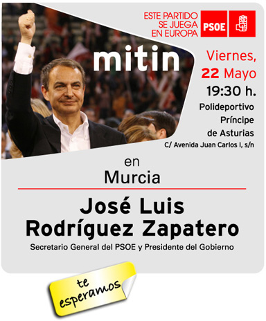 El PSOE de Totana fletará autobuses gratuitos para ir al mitín de Zapatero, Foto 2