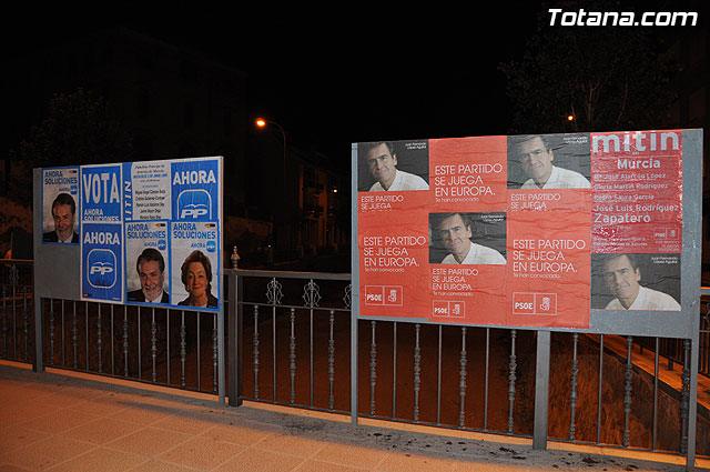 Starts in Totana the electoral campaign for European Parliament elections, Foto 1