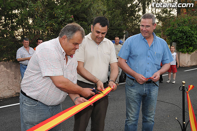 Los vecinos de la zona de Los Huertos, en la diputacin de Mort, disfrutan ya del asfaltado nuevo de casi tres kilmetros de varios caminos - 7