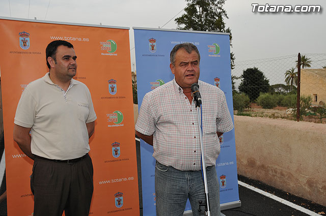 Los vecinos de la zona de Los Huertos, en la diputacin de Mort, disfrutan ya del asfaltado nuevo de casi tres kilmetros de varios caminos - 9