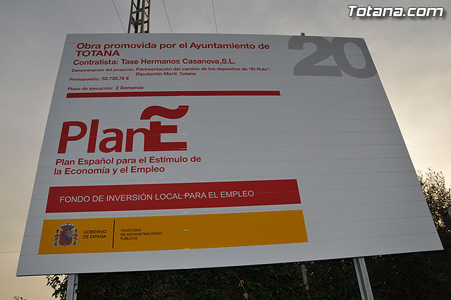 Los vecinos de la zona de Los Huertos, en la diputacin de Mort, disfrutan ya del asfaltado nuevo de casi tres kilmetros de varios caminos - 19