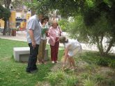 La concejal de Medio Ambiente y Calidad Urbana ya ha visitado todos los jardines de ocho pedanías y cinco barrios