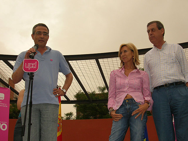 UPyD llevó a cabo un acto electoral en el Jardín de la Seda de Murcia - 3, Foto 3